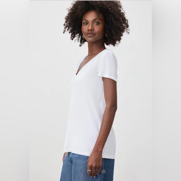 Splendid New Womens Kate V-Neck Tee - Picture 4 of 4